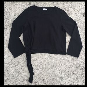 Madewell Texture & Thread side tie top. XL